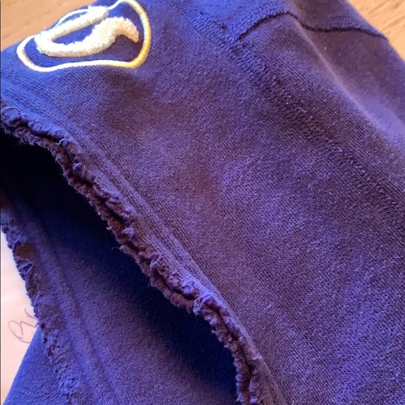 SALE!! Rare raw edge scuba hoodie.   2 - Picture 6 of 6